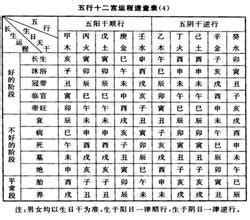 大運臨官|八字之十二長生表詳解